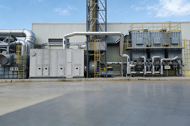 材料公司废气处理案例:浙江某新材料公司废气处理项目